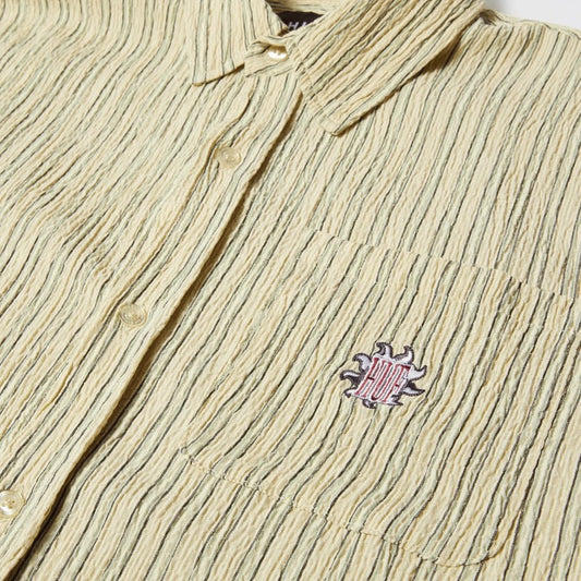 Apollo S/S Striped Shirt - Natural