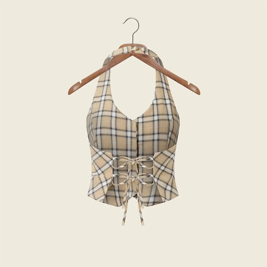 Sloane Check Waistcoat