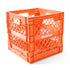 Collapsable Record Crate Orange