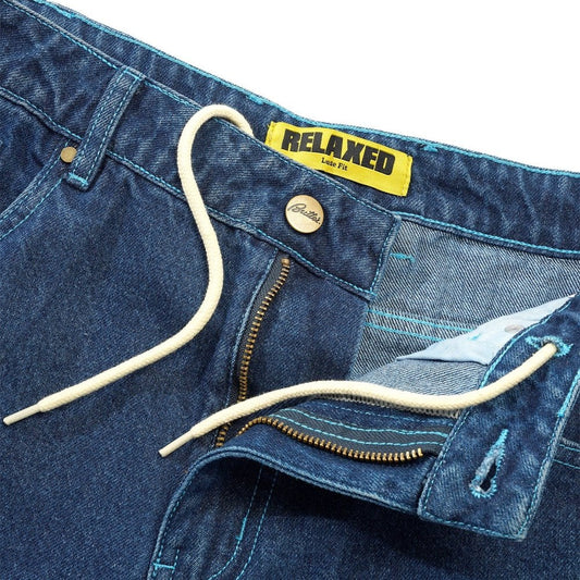 Ace Denim Jeans - Work Blue