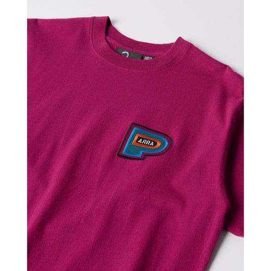 Repeat Pea T-shirt - Dark Magenta