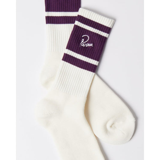 Signature Striped Crew Socks