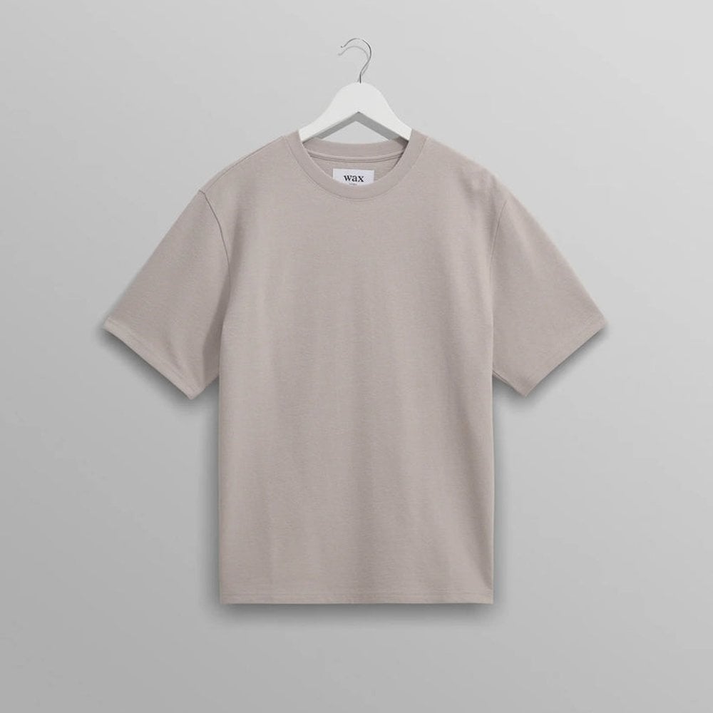 Dean Textured Organic Cotton T-Shirt - Clay