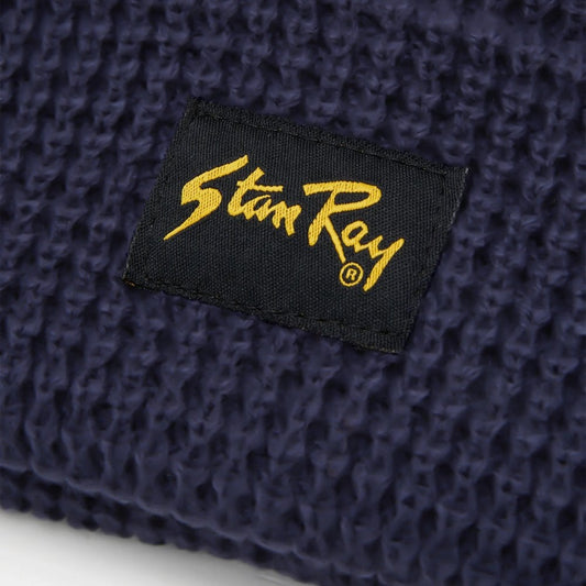 Waffle Beanie - Navy