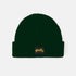 Waffle Beanie - Pine Green