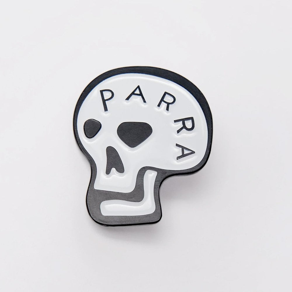 Skulled Enamel Pin