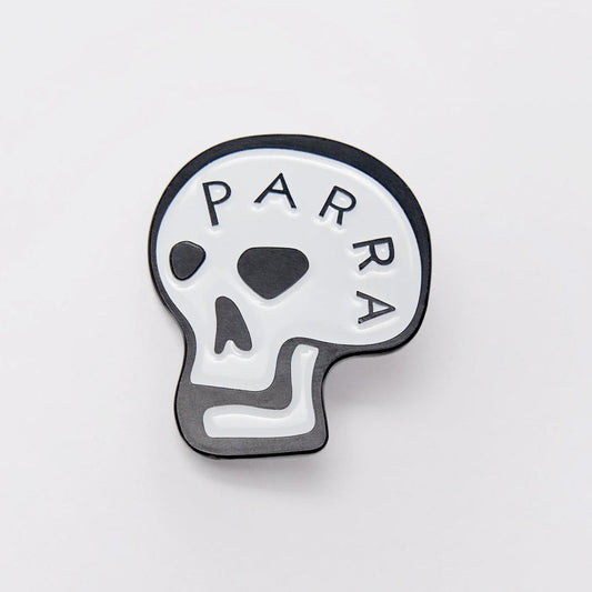 Skulled Enamel Pin