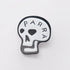 Skulled Enamel Pin
