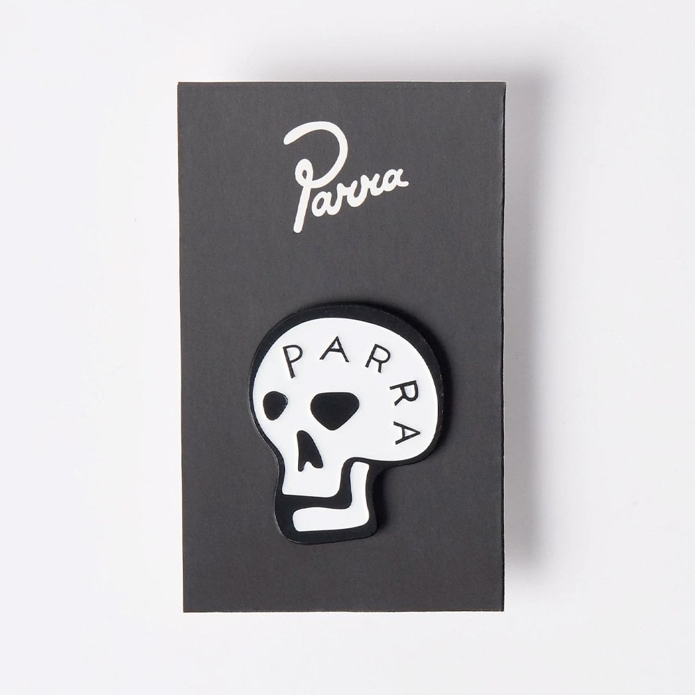 Skulled Enamel Pin