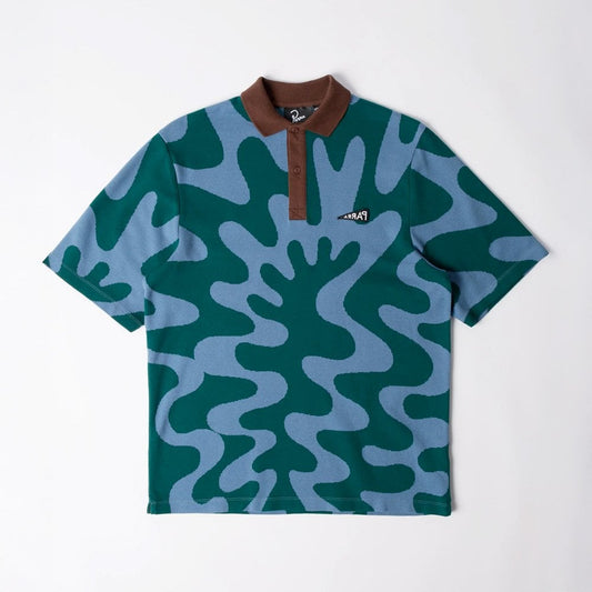Splashed Polo Shirt