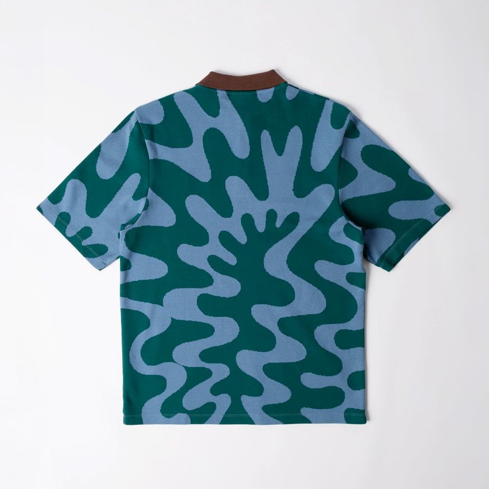Splashed Polo Shirt