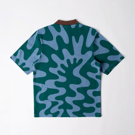 Splashed Polo Shirt