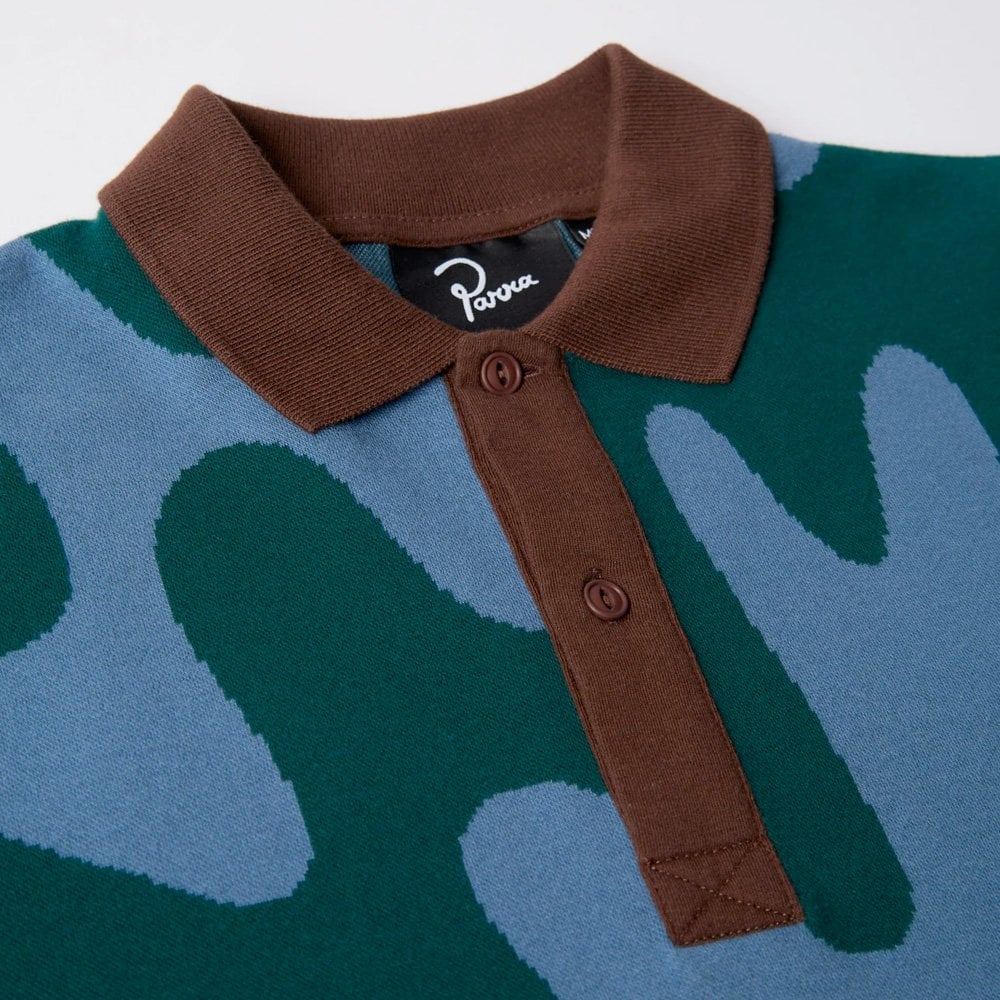 Splashed Polo Shirt