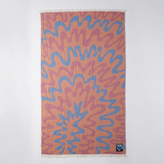 Splashed Hammam Beach Towel
