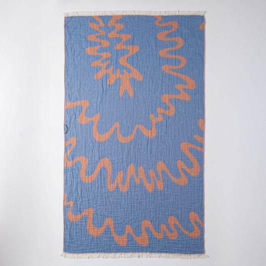 Splashed Hammam Beach Towel