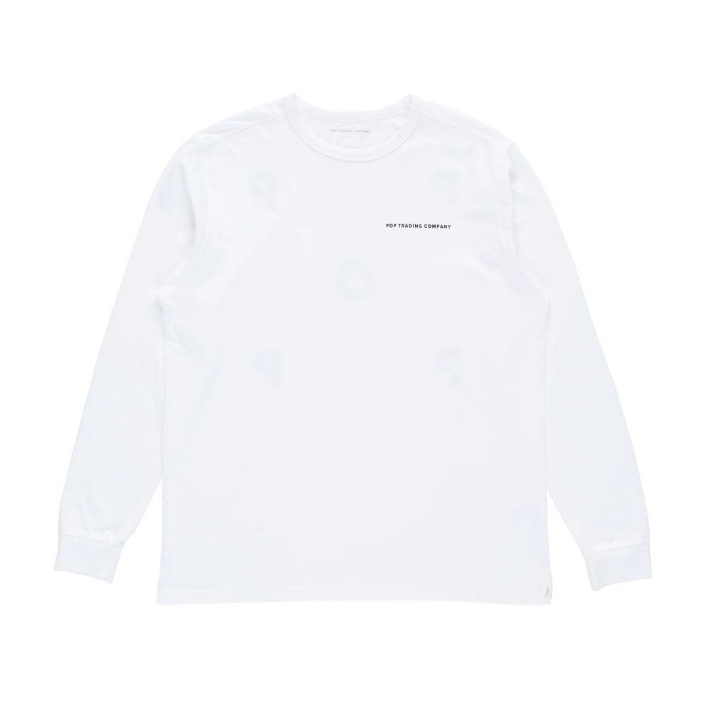 Pop Logo Longsleeve - White