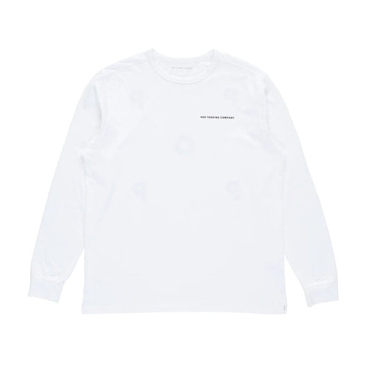 Pop Logo Longsleeve - White
