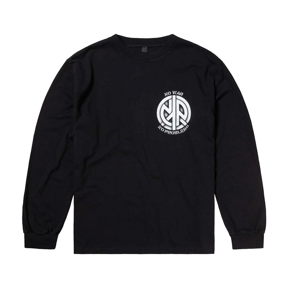 No War LS Tee - Black