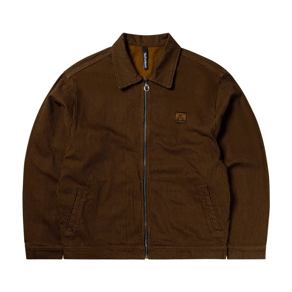 Striped Nayoko Jacket - Brown