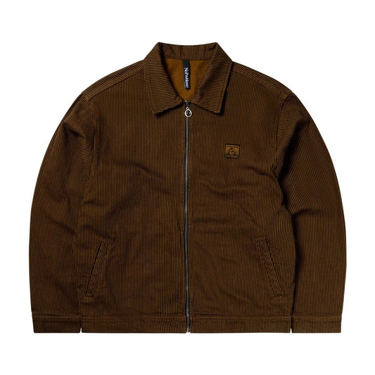 Striped Nayoko Jacket - Brown