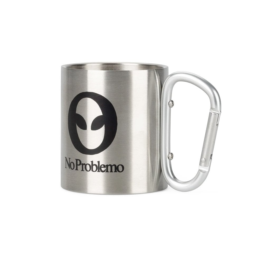 No Problemo Carabiner Mug - Silver