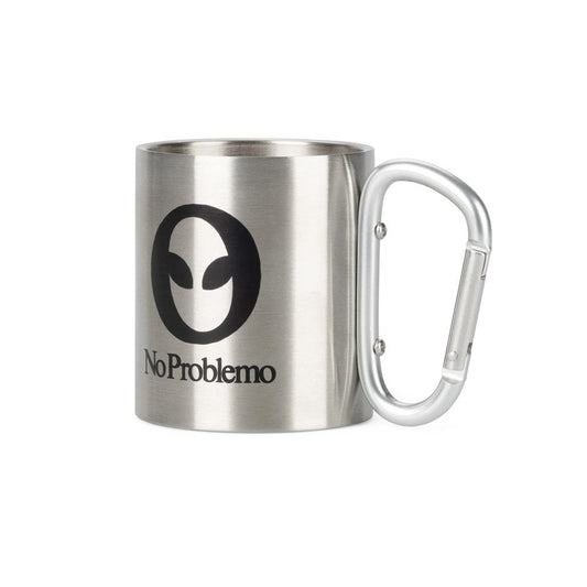 No Problemo Carabiner Mug - Silver