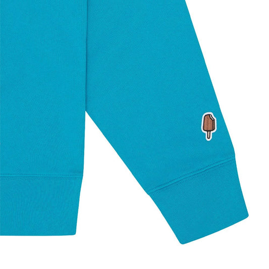 Sticker Crewneck - Teal