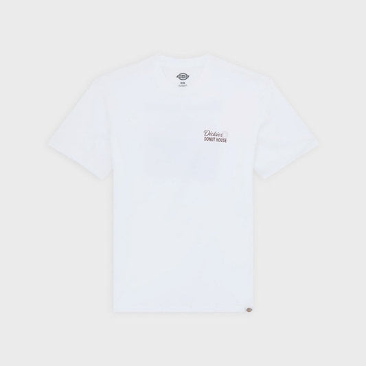 Donut House Tee SS - White