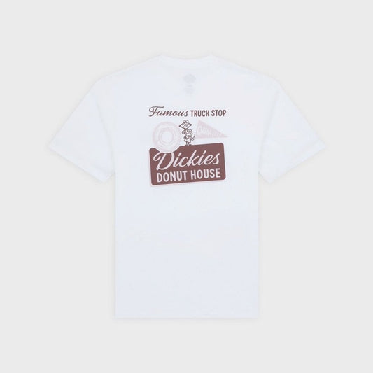 Donut House Tee SS - White