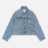 W' Duck Orell Jacket - Camo Duck, Blue (Bleached)
