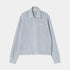 W' Carter Sweater Jacket, Blue Fog