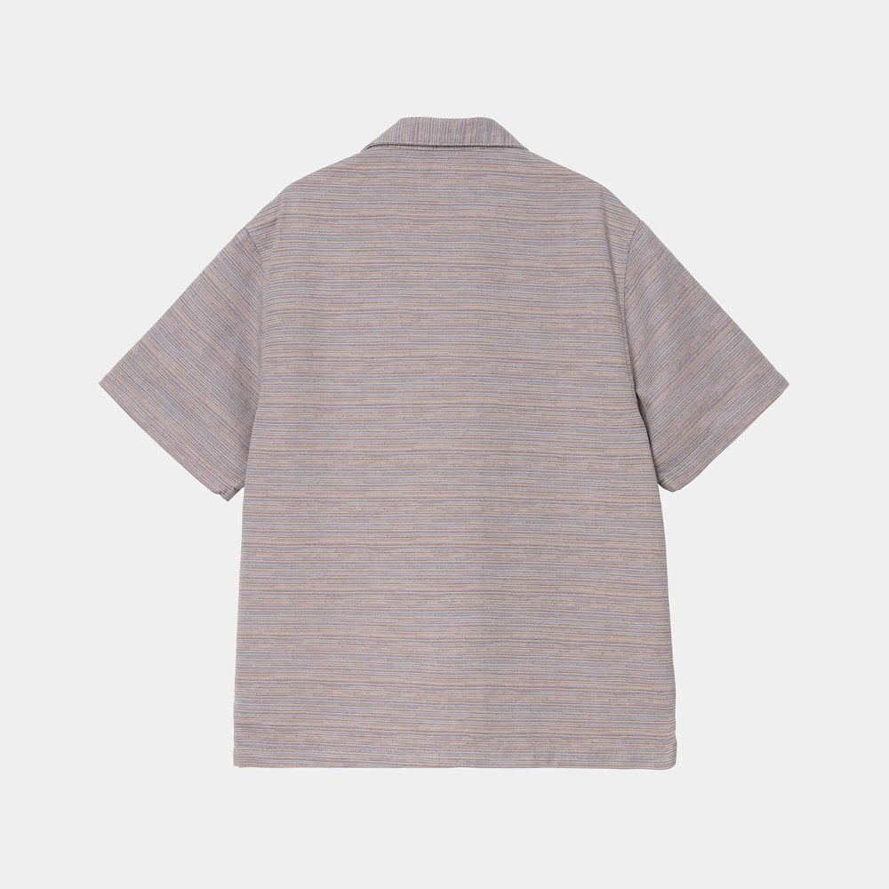 S/S Gellar Shirt, Multicolour Rinsed