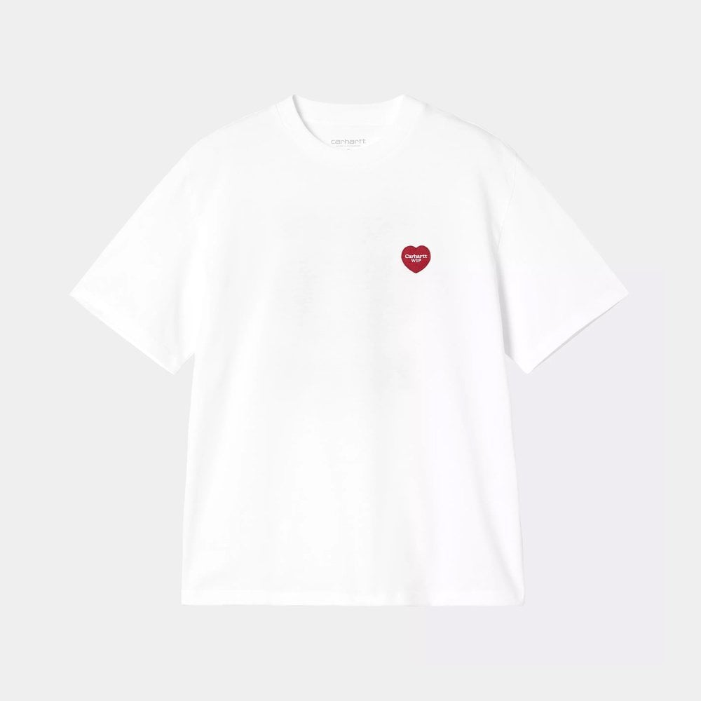 W' S/S Heart II Hartt T-shirt, White