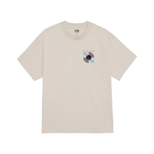 Obey Records & Tapes Tee, Silver Grey