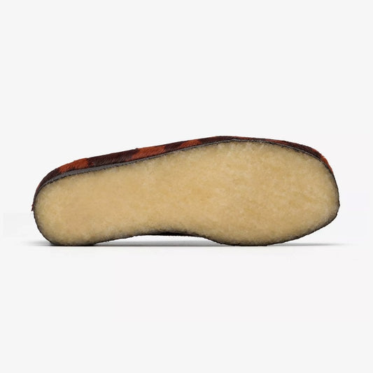 W' Wallabee - Brown Cow Print