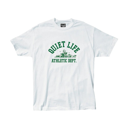 Quiet Life Athletic Dept. Tee - White