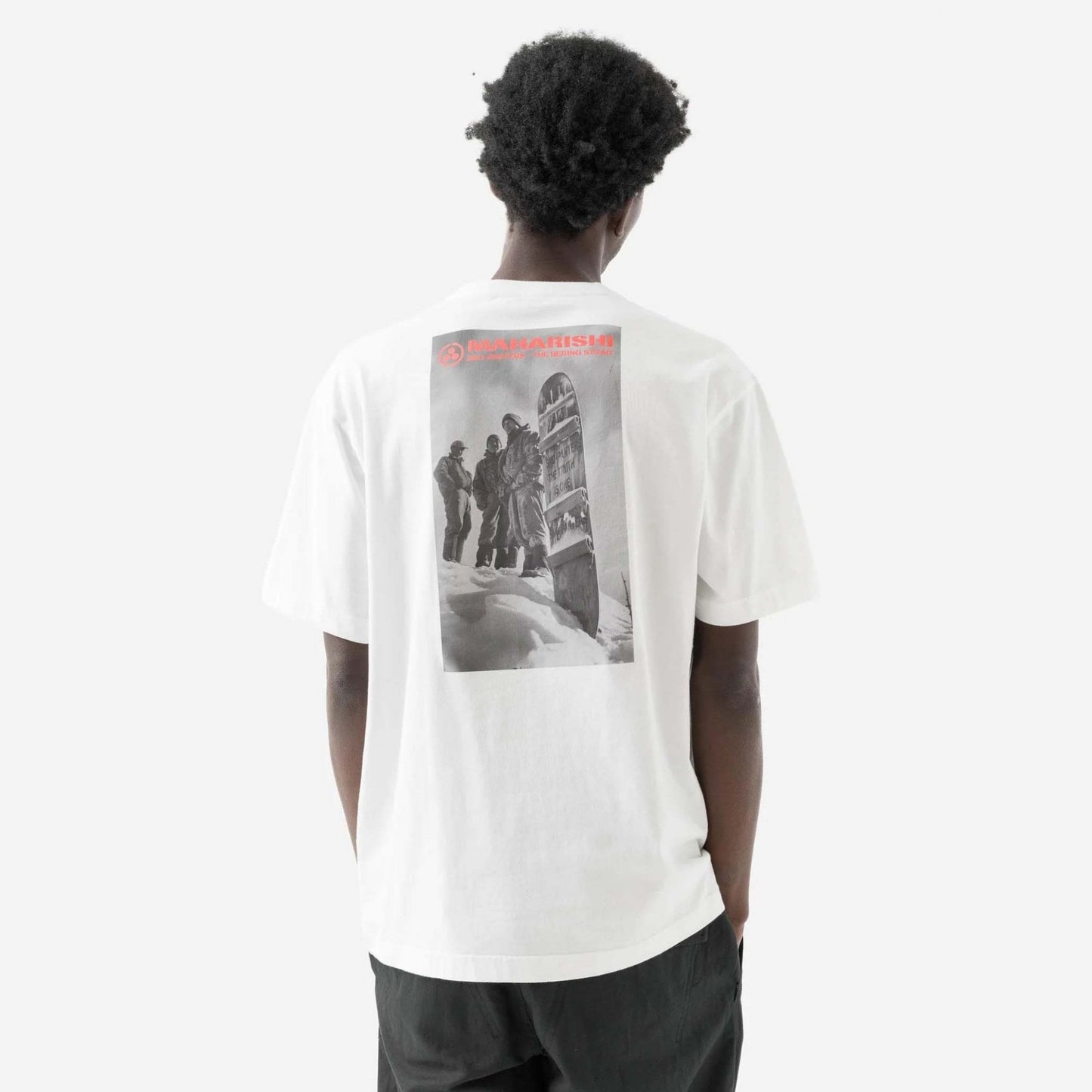2201 Sno Panters Snowboard T-shirt - White