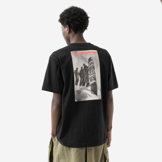 2201 Sno Panters Snowboard T-shirt - Black