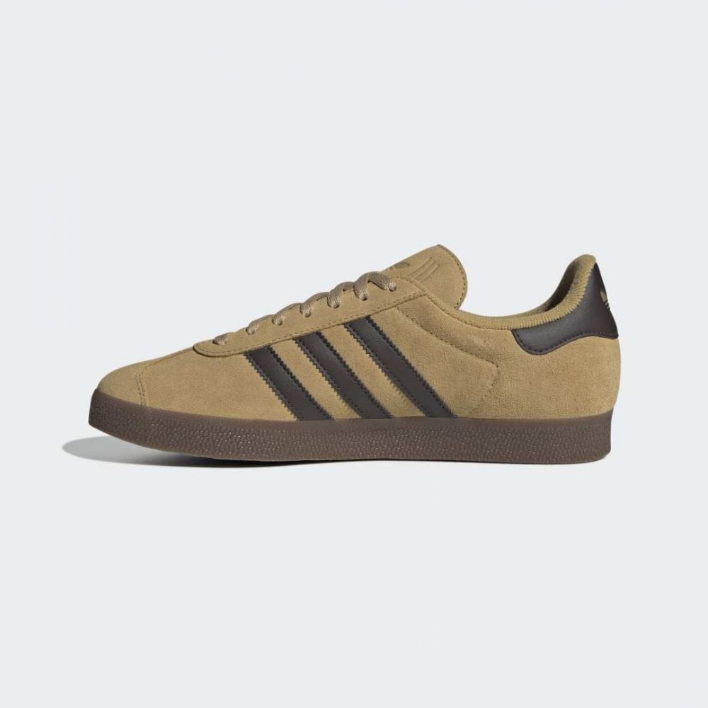 Gazelle - Gold Beige / Dark Brown / Gold Metallic