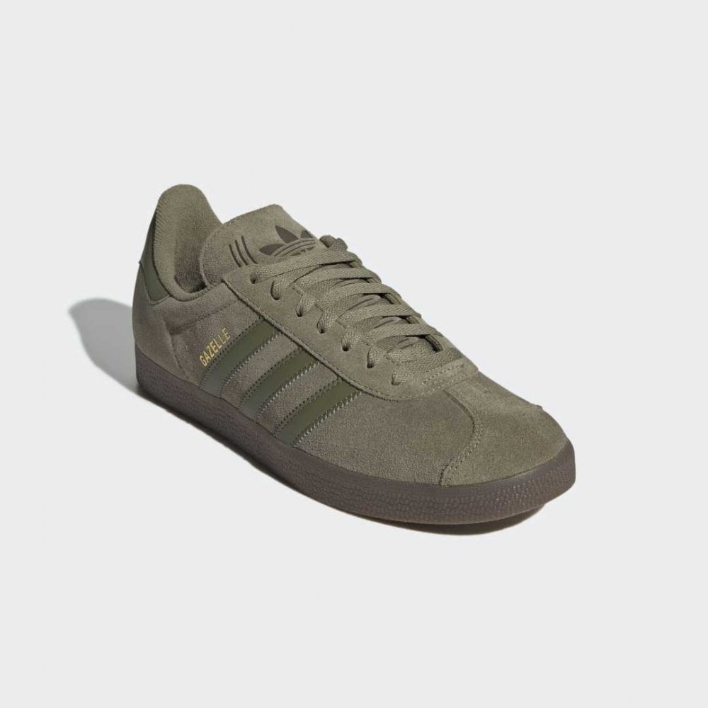 Gazelle - Orbit Green / Focus Olive / Gold Metallic