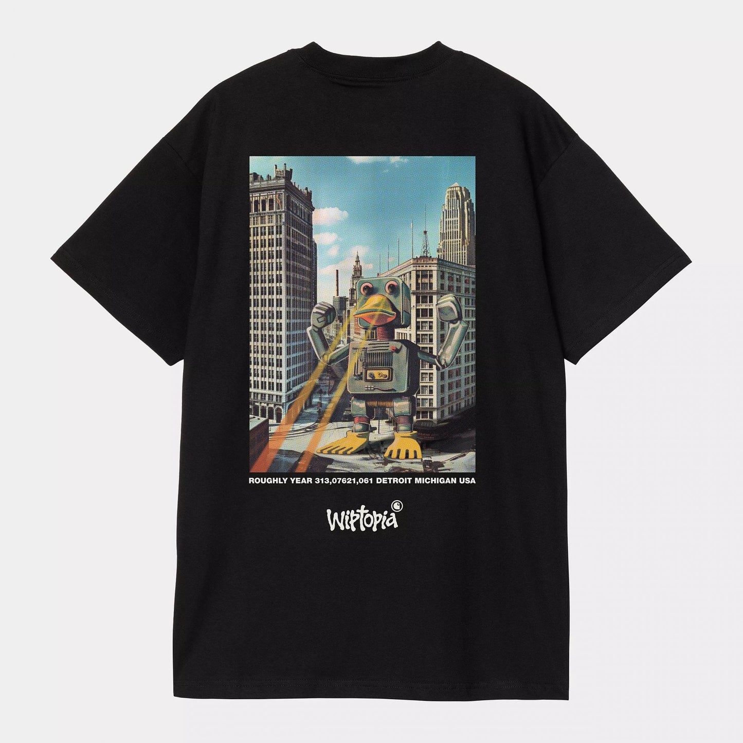S/S Wiptopia T-shirt, Black
