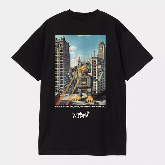 S/S Wiptopia T-shirt, Black
