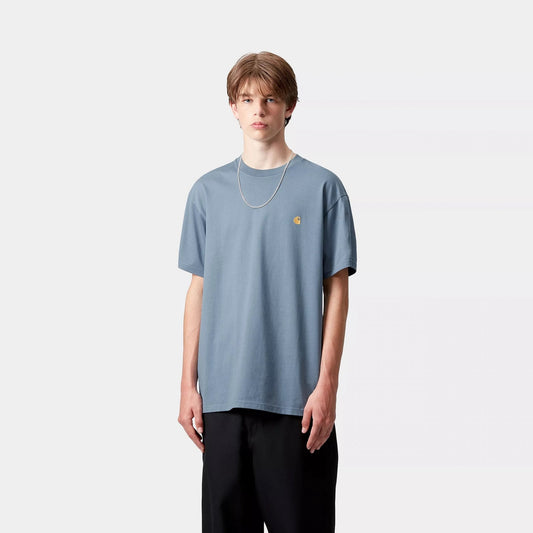S/s Chase T-shirt, Angelite / Gold
