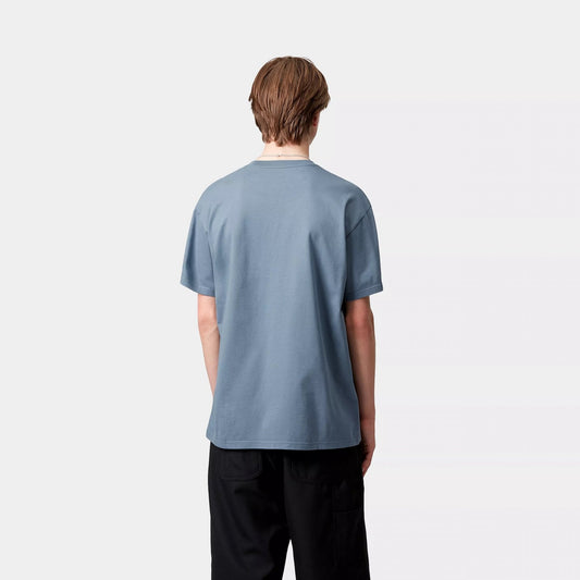 S/s Chase T-shirt, Angelite / Gold
