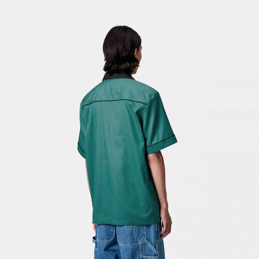 S/S Bowl Shirt, Saguaro / Black