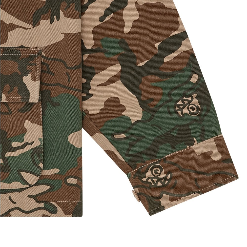 Running Dog Camo Jungle Fatigue Field Jacket