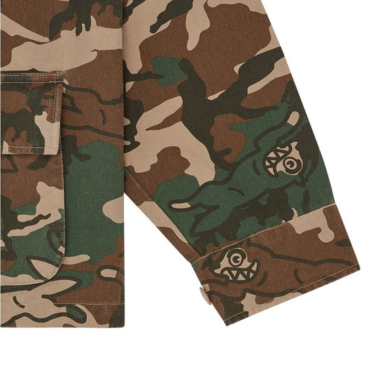 Running Dog Camo Jungle Fatigue Field Jacket