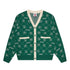 Monogram Knit Cardigan