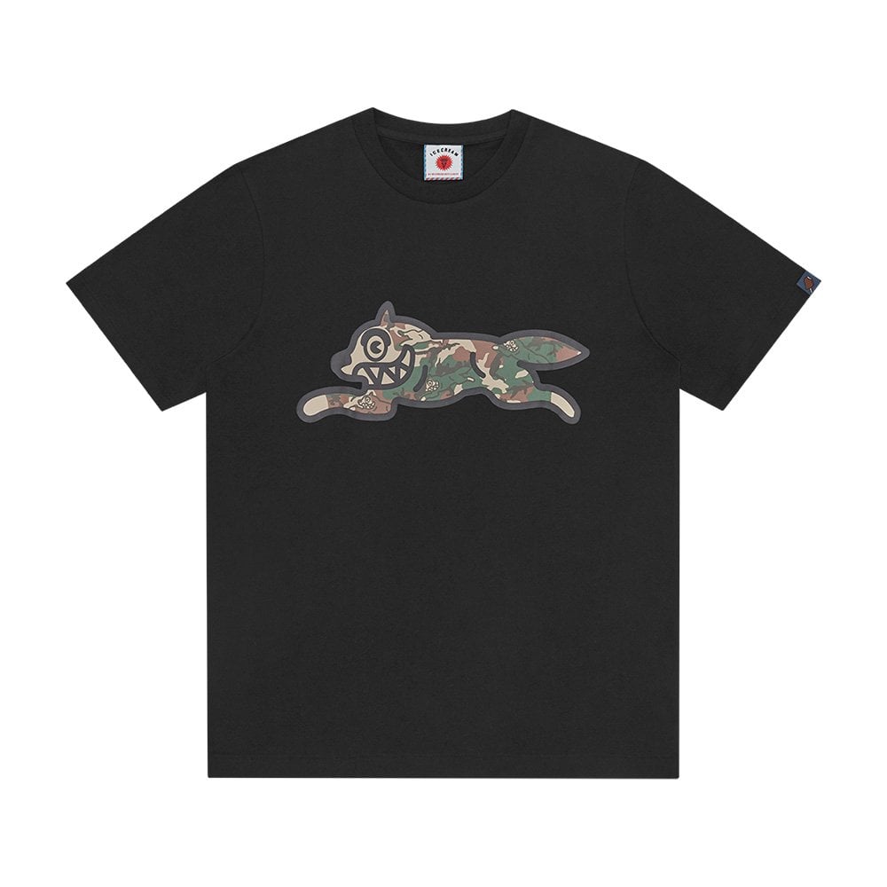 Woodland Camo Running Dog T-shirt