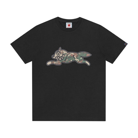 Woodland Camo Running Dog T-shirt